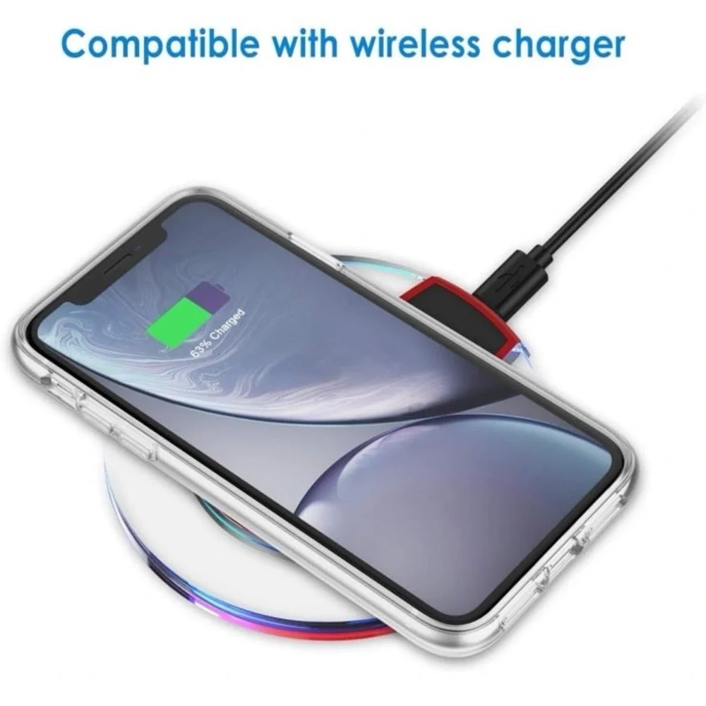 New JETech Case for iPhone XR 6.1-Inch, Non-Yellowing Shockproof Phone Bumper Co